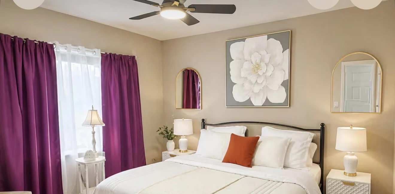 Comfortable prepared private guest room